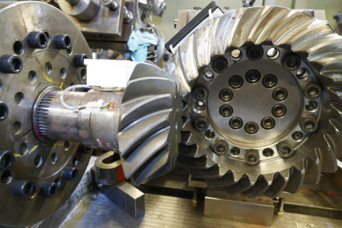 Intelligenter Kegelradsatz